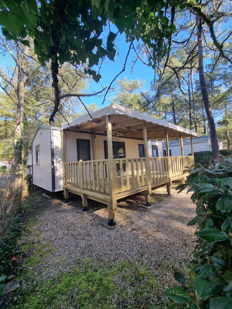 Mobil-home du camping les Jardins de l'Atlantique à Notre-Dame-de-Monts